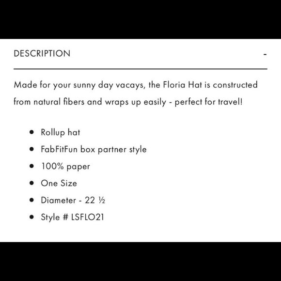 NIP L*Space Floria roll up visor hat - Picture 4 of 6